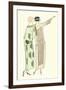 Vintage Fashion Illustration-null-Framed Art Print