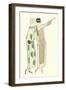 Vintage Fashion Illustration-null-Framed Art Print