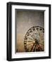 Vintage Ferris Wheel at the Ohio State Fair-pdb1-Framed Photographic Print