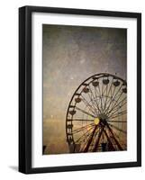 Vintage Ferris Wheel at the Ohio State Fair-pdb1-Framed Photographic Print