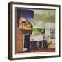 Vintage Film Camera-Tim Kahane-Framed Photographic Print