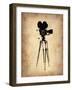 Vintage Film Camera-NaxArt-Framed Art Print