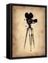 Vintage Film Camera-NaxArt-Framed Stretched Canvas