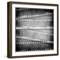 Vintage Film Layout-Eky Studio-Framed Art Print