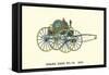 Vintage Firefighting Equipment-null-Framed Stretched Canvas