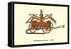 Vintage Firefighting Equipment-null-Framed Stretched Canvas