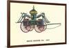 Vintage Firefighting Equipment-null-Framed Art Print