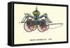 Vintage Firefighting Equipment-null-Framed Stretched Canvas