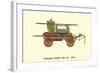 Vintage Firefighting Equipment-null-Framed Art Print