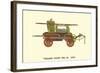 Vintage Firefighting Equipment-null-Framed Art Print