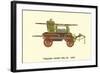 Vintage Firefighting Equipment-null-Framed Art Print