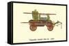Vintage Firefighting Equipment-null-Framed Stretched Canvas