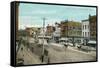 Vintage First Avenue, Cedar Rapids, Iowa-null-Framed Stretched Canvas