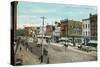 Vintage First Avenue, Cedar Rapids, Iowa-null-Stretched Canvas