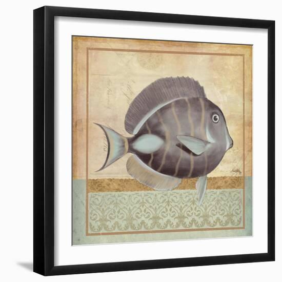 Vintage Fish II-Elizabeth Medley-Framed Art Print