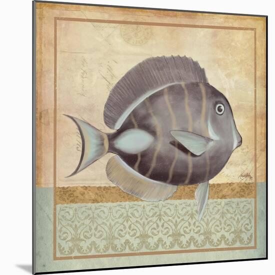 Vintage Fish II-Elizabeth Medley-Mounted Art Print