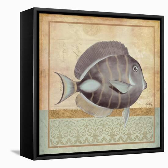 Vintage Fish II-Elizabeth Medley-Framed Stretched Canvas