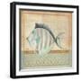 Vintage Fish III-Elizabeth Medley-Framed Art Print