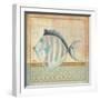 Vintage Fish III-Elizabeth Medley-Framed Art Print