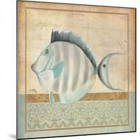 Vintage Fish III-Elizabeth Medley-Mounted Art Print