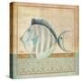 Vintage Fish III-Elizabeth Medley-Stretched Canvas