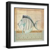 Vintage Fish III-Elizabeth Medley-Framed Art Print