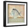 Vintage Fish III-Elizabeth Medley-Framed Art Print