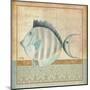 Vintage Fish III-Elizabeth Medley-Mounted Art Print