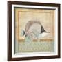 Vintage Fish IV-Elizabeth Medley-Framed Art Print