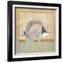 Vintage Fish IV-Elizabeth Medley-Framed Art Print