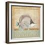 Vintage Fish IV-Elizabeth Medley-Framed Art Print