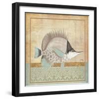 Vintage Fish IV-Elizabeth Medley-Framed Art Print