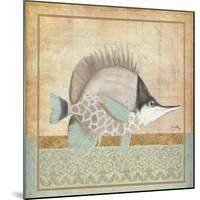 Vintage Fish IV-Elizabeth Medley-Mounted Art Print