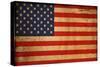 Vintage Flag Of America-ilolab-Stretched Canvas