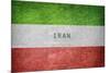 Vintage Flag of Iran-salajean-Mounted Art Print