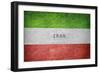 Vintage Flag of Iran-salajean-Framed Art Print