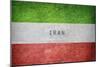 Vintage Flag of Iran-salajean-Mounted Art Print