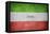 Vintage Flag of Iran-salajean-Framed Stretched Canvas