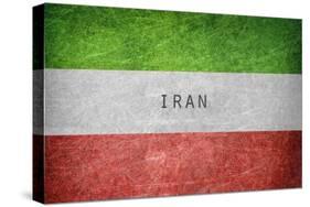 Vintage Flag of Iran-salajean-Stretched Canvas