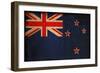 Vintage Flag Of New Zealand-ilolab-Framed Premium Giclee Print