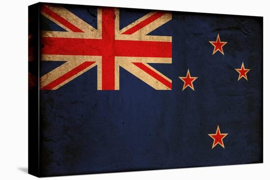 Vintage Flag Of New Zealand-ilolab-Stretched Canvas