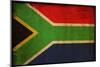 Vintage Flag Of South Africa-ilolab-Mounted Premium Giclee Print