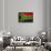 Vintage Flag Of South Africa-ilolab-Art Print displayed on a wall