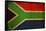Vintage Flag Of South Africa-ilolab-Framed Stretched Canvas