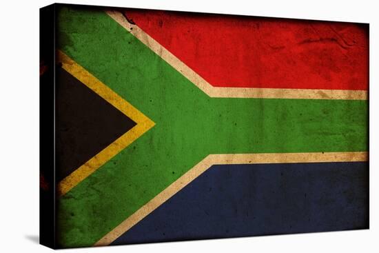 Vintage Flag Of South Africa-ilolab-Stretched Canvas