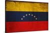 Vintage Flag Of Venezuela-ilolab-Stretched Canvas