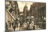 Vintage Fleet Street Scene, London-null-Mounted Art Print