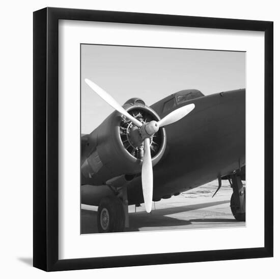 Vintage Flight IV-Janet Van Arsdale-Framed Art Print