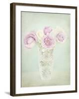 Vintage Flowers I-Shana Rae-Framed Giclee Print