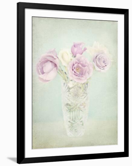 Vintage Flowers I-Shana Rae-Framed Giclee Print